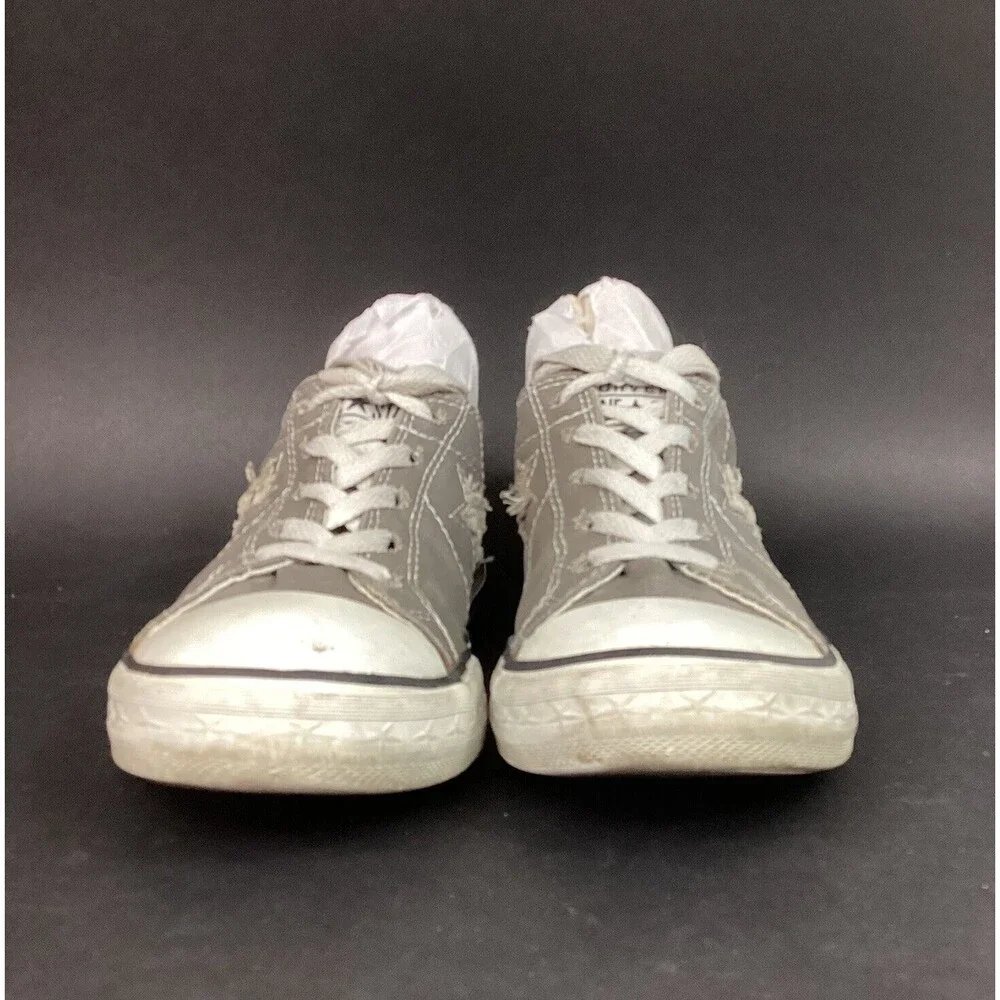 Converse One-Star - Junior's Sz 5 - Brown/Gray - Low Skate Shoes - 603653FT